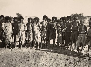 „Birodalom építése” a fasiszta korban: Beni Amer törzs, 1936.09.05. (f/w fotó) alkotó: Modestino Baldinetti