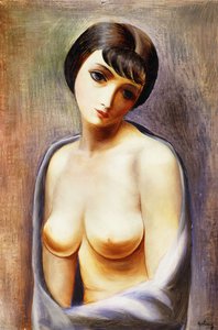 Lány mellszobra; Buste de Jeune Fille