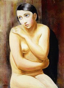 Ülő meztelen nő; Femme Nue Assise