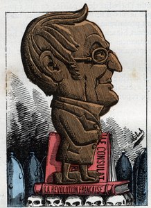Adolphe Thiers (1797-1877), a Francia Köztársaság elnökének portréja alkotó: Moloch