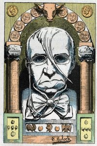 Emile de Girardin francia újságíró, publicista és politikus portréja 1806-1881 alkotó: Moloch