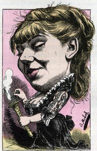 Sophie Croizette (1847-1901), a Comedie-Francaise társaságának portréja alkotó: Moloch