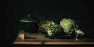 Csendélet articsókákkal