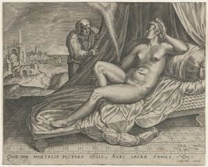 Jupiter és Danaë alkotó: Monogrammist FME