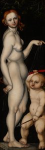 Vénusz és Ámor, 1529 körül