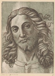 Krisztus feje alkotó: Monogrammist NB (Italië)