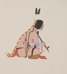 Cheyenne, 1934 körül (akvarell)