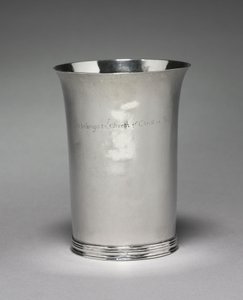 Pohár, 1715 körül (ezüst) alkotó: Moody Russell