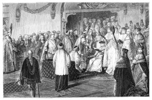 XV. Lajos koronázása, 1715, 1885
