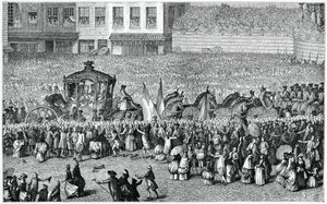 Lovas kocsi a parádén, 1782, 1885.