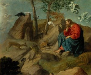 Krisztus a vadonban, kb. 1515-20.