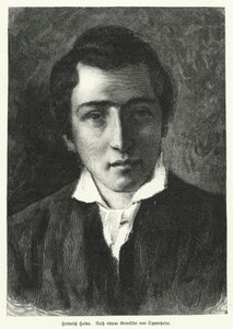 Heinrich Heine német költő (litho)
