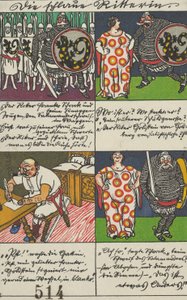 Az okos lovag hölgy, 1911. alkotó: Moritz Jung