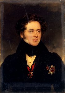 Alekszej Alekszejevics Perovszkij gróf portréja 1787-1837, Antony Pogorelsky író, 1827