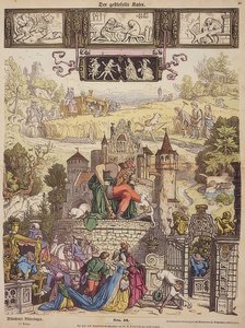 Csizmás punci (48. sz. müncheni képlap). 1850