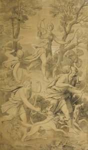 Diana a társaival alkotó: Moritz Ludwig von Schwind