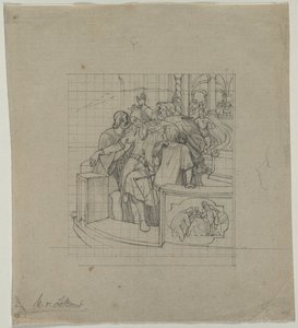 Thule királya, 1800-as évek második vagy harmadik negyede. alkotó: Moritz Ludwig von Schwind