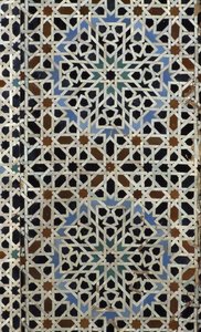 Bou Inania Madrasa, zellij csempe, c14. (kerámia)