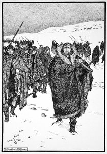 "Murtough útja a béklyókban lévő munsteri királlyal", 941, 1913