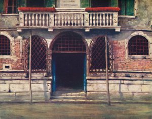 "A Doorway, Velence", 1903
