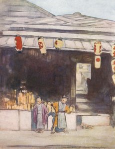 „Egy jelfestő”, 1887, 1901 alkotó: Mortimer L Menpes