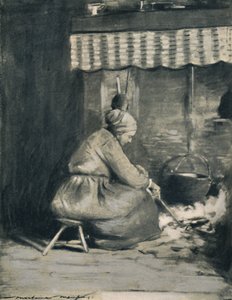 "Egy régimódi kandalló", 1903