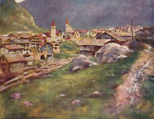 "Goeschenen", 1903 alkotó: Mortimer L Menpes