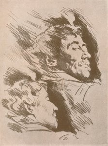 „Portrétanulmányok”, 1880, 1904 alkotó: Mortimer L Menpes