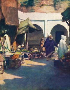 "Tanger", 1903. alkotó: Mortimer L Menpes