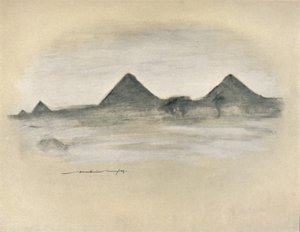 A piramisok, 1903 alkotó: Mortimer L Menpes