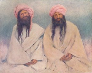 „Két Baluch főnök”, 1903 alkotó: Mortimer L Menpes