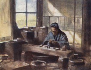Egy Cloisonne-i munkás alkotó: Mortimer Ludington Menpes