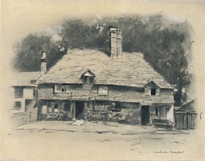 Egy kunyhó Surreyben, 1903 alkotó: Mortimer Ludington Menpes