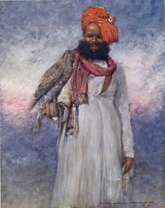 A Hawksmen of Rajgarh (Color Litho) alkotó: Mortimer Ludington Menpes