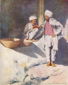Egy tanult ember Peshawurból, 1905 alkotó: Mortimer Ludington Menpes