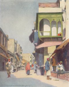 Egy szűk átjáró, 1905 alkotó: Mortimer Ludington Menpes