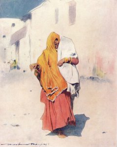 Egy jeypore-i bennszülött nő, 1905 alkotó: Mortimer Ludington Menpes