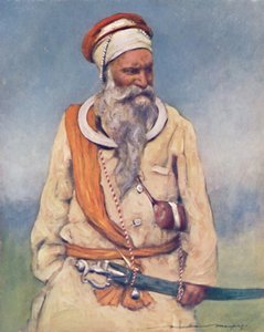 Egy szikh harcos, 1903