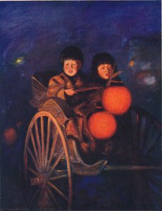 A lámpások fényében, c1887, 1901 alkotó: Mortimer Ludington Menpes