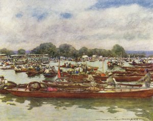 Henley Regatta alkotó: Mortimer Ludington Menpes
