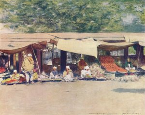Piacnap Peshawurban, 1905 alkotó: Mortimer Ludington Menpes