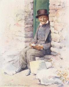 Vasárnap (színes litográfia)