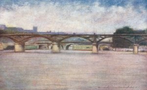 A Pont des Arts alkotó: Mortimer Ludington Menpes