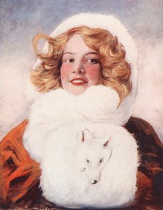 A világ gyermekei: Trixy (színes litográfia) alkotó: Mortimer Ludington Menpes