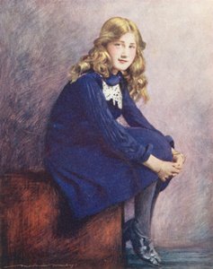 A világ gyermekei: English, Sweet Innocence (színes litográfia) alkotó: Mortimer Ludington Menpes