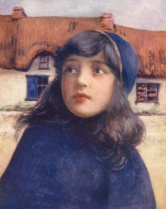 A világ gyermekei: Irish, Molly (színes litográfia) alkotó: Mortimer Ludington Menpes