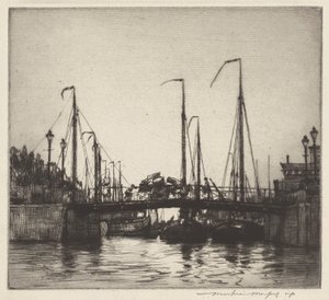 Bridge, Rotterdam (Chioggia: halászhajók)