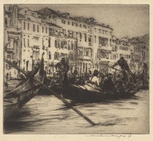Ünnepnap, Velence alkotó: Mortimer Menpes