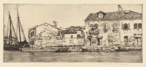 Giudecca, Velence alkotó: Mortimer Menpes