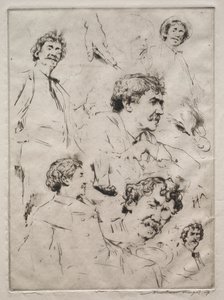 James MacNeill Whistler. alkotó: Mortimer Menpes